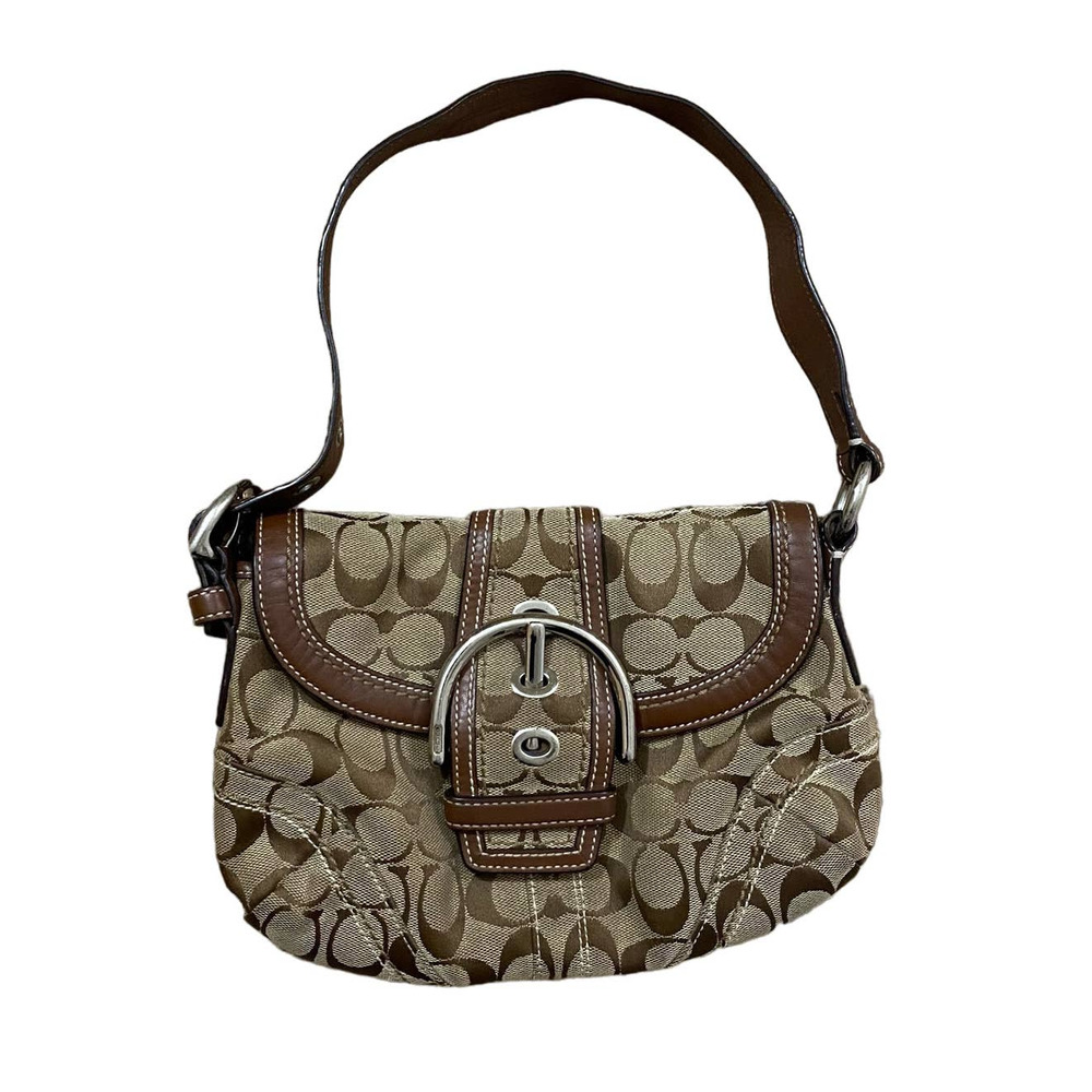 Vintage Coach Petite Hobo Tan Handbag - Timeless Elegance in a Classic Design